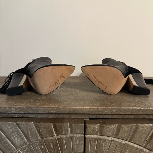 Sam Edelman Leather and Suede Boots with Fringes (Size 8.5) - Picture 3 of 5